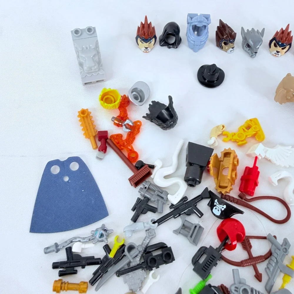 LEGO Minifigure Parts Lot Chima Star Wars Figures Heads Torsos Rainn Delacourt